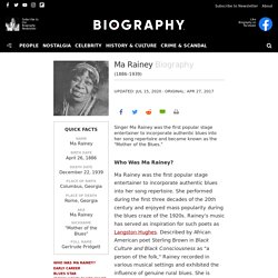 Ma Rainey - Songs, Albums & Life