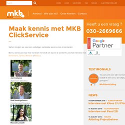 Maak kennis met MKB ClickService