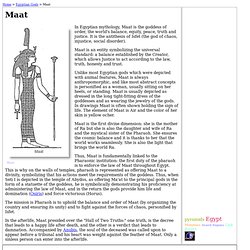 Maat (Egyptian Goddess)