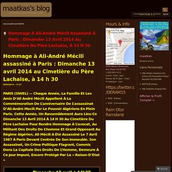 Maatkas's Blog