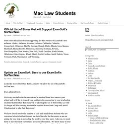 Macintosh + Law School
