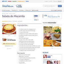 Salada de Macarrão