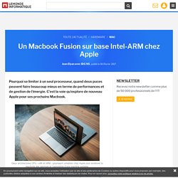 Un Macbook Fusion sur base Intel-ARM chez Apple