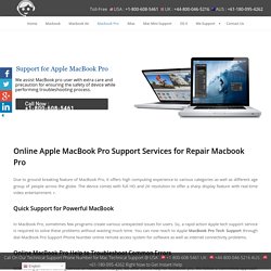MacBook Pro Support 1-800-608-5461