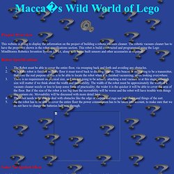 Macca s Wild World of Lego