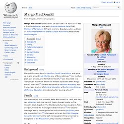 Margo MacDonald