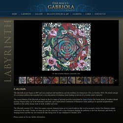 Dar Mace's Gabriola Studio - Labyrinth