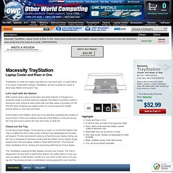 Macessity TrayStation. Laptop Cooler & Ris... (TRAYSTATION) at OWC