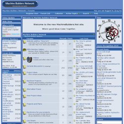 Machine Builders Network - Forums powered by UBB.threads™