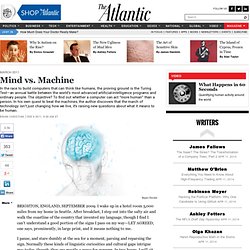 Mind vs. Machine - Magazine