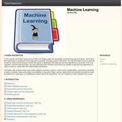 Machine Learning