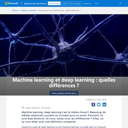 Machine learning et deep learning : quelles différences ?