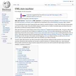 UML state machine