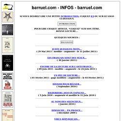 La franc-ma onnerie, une secte religieuse, gouverne la France, le saviez-vous ??? infos - www.barruel.com