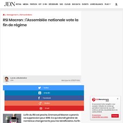 RSI Macron : l'Assemblée nationale vote la fin de régime