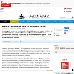 Macron : en marche vers un scandale Servier