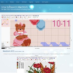 MacStitch 2012 by Ursa Software