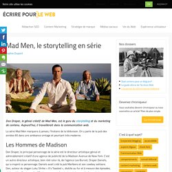 Mad Men, le storytelling en série