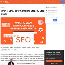 SEO Made Simple: A Step-by-Step Guide for 2019