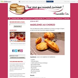 Madeleines au chorizo