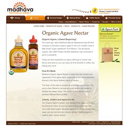 Madhava Organic Agave Nectar