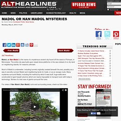 Madol or Nan Madol Mysteries