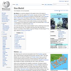 Nan Madol - Wikipedia, the free encyclopedia - Iceweasel