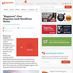 "Magazeen": Free Magazine-Look WordPress Theme