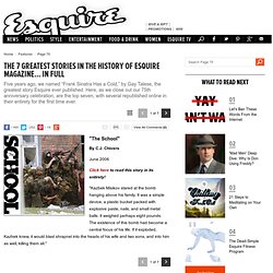 Best Esquire Magazine Stories - Top Articles in History of Journalism