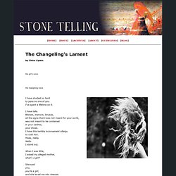 Stone Telling: The Magazine of Boundary-crossing Poetry