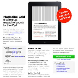 Magazine Grid