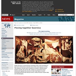 Piecing together Guernica