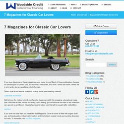 7 Magazines for Classic Car Lovers