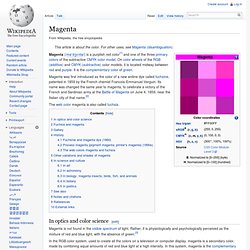 Magenta