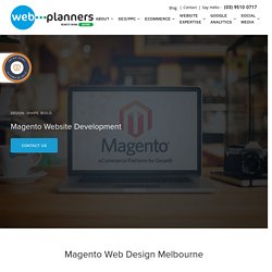 Magento Web Development Melbourne