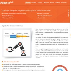 Magento Development Services - Magento India