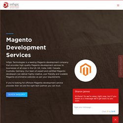 Infigic is a top-rated Magento development company that offers Magento development services at a cost-effective price. Get a free consultation today.