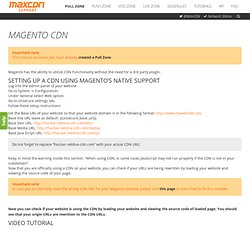 Implementation › Magento › NetDNA Support Wiki