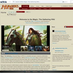 The Magic: The Gathering Wiki - Magic: The Gathering Cards, Decks, and more