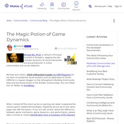 The Magic Potion of Game Dynamics