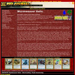 Magic Deck Vortex: Wurmweaver Helix