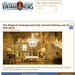 The Magical Underground City Carved Entirely out of Salt Rock