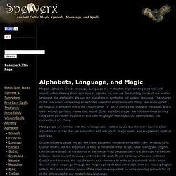 Magick Alphabets - The Language of Magic