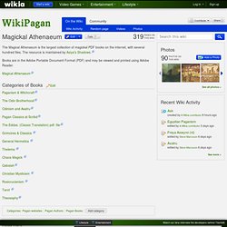 Magickal Athenaeum - WikiPagan