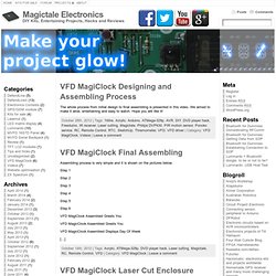 VFD MagiClock « Magictale AVR projects