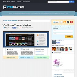 WordPress Theme: Magilas - Padd Solutions