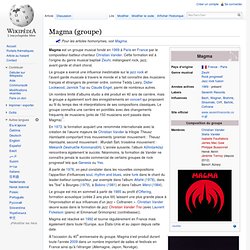 Magma (groupe)