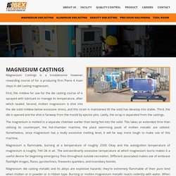 Magnesium Castings - Ibex Engineering