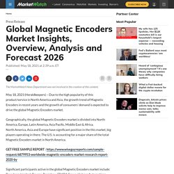 May 2021 Report on Global Magnetic Encoders Market Overview, Size, Share and Trends 2021-2026