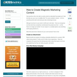 How to Create Magnetic Marketing Content